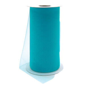 Falk Tulle 6"X25yd Spool-Teal