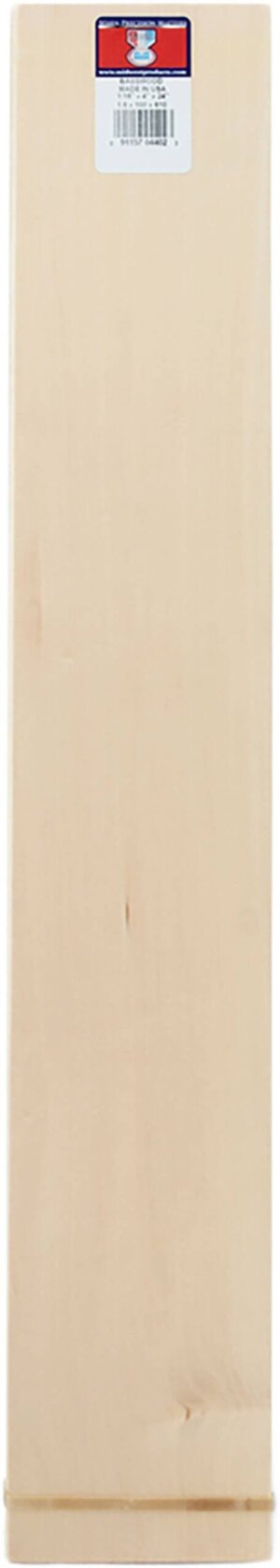 Basswood Sheet 24"-1/16"X4"