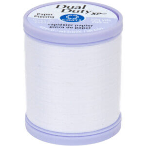 Coats Dual Duty XP Paper Piecing Thread 225yd-White