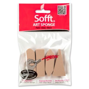 PanPastel Sofft Art Sponges 4/Pkg-Assorted
