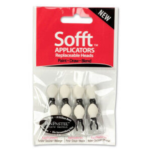PanPastel Sofft Applicator Replacement Heads 8/Pkg-