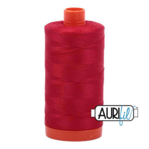 Red - Aurifil 50wt Cotton 1,422yd