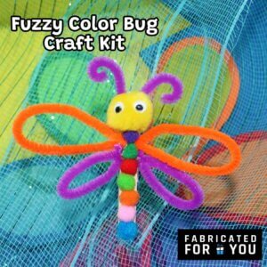 Fuzzy Color Bug Craft Kit