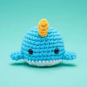 Bjorn the Narwhal The Woobles Beginner Crochet Kit Bjorn the Narwhal The Woobles Beginner Crochet Kit