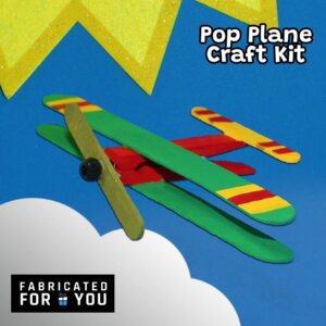 Pop Plane Craft Kit