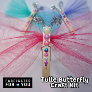 Tulle Butterfly Craft Kit