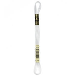 White - DMC 6-Strand Embroidery Cotton 8.7yd