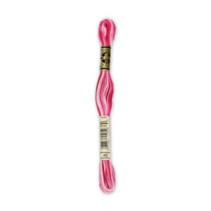 DMC 48 Varieg. Baby Pink 6-Str 8.7yd Cotton DMC 48 Varieg. Baby Pink 6-Str 8.7yd Cotton