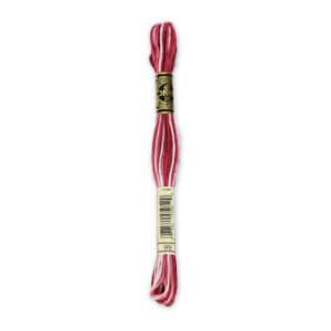 DMC 99 Varieg. Mauve 6-Str 8.7yd Cotton DMC 99 Varieg. Mauve 6-Str 8.7yd Cotton