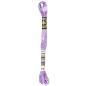 DMC 209 Dark Lavender 6-Str 8.7yd Cotton DMC 209 Dark Lavender 6-Str 8.7yd Cotton