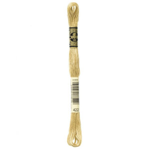 DMC 422 Light Hazelnut Brown 6-Str 8.7yd Cotton