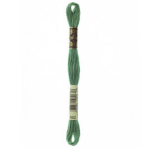 DMC 562 Medium Jade 6-Str 8.7yd Cotton