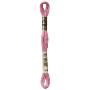 DMC 3354 Light Dusty Rose 6-Str 8.7yd Cotton
