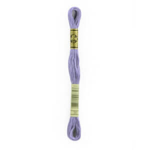DMC 30 Medium Light Blueberry 6-Str 8.7yd Cotton