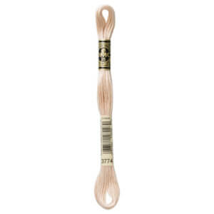 DMC 3774 Very Light Desert Sand 6-Str 8.7yd Cotton