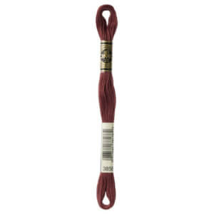 DMC 3858 Medium Rosewood 6-Str 8.7yd Cotton