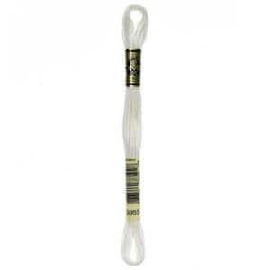 DMC 3865 Winter White 6-Str 8.7yd Cotton