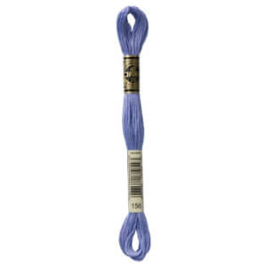 DMC 156 Medium Light Blue Violet 6-Str 8.7yd Cotton