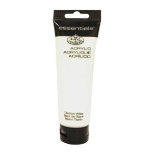 essentials(TM) Acrylic Paint 4oz-Titanium White