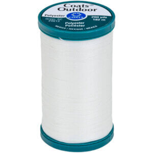 Coats Outdoor Living Thread 200yd-White