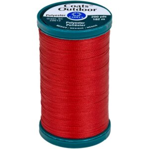 Coats Outdoor Living Thread 200yd-Red Cherry