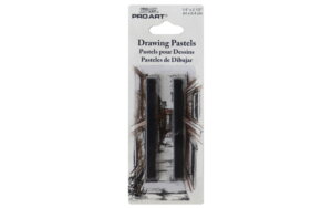 Pro Art Drawing Pastels HB Black 2pc