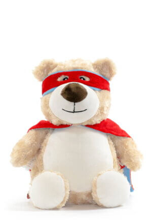 Hero Bear - Cubbies Stuffed Animal Embroidery Blank