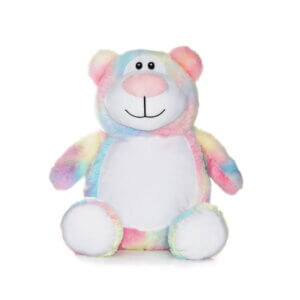 Pastel Bear - Cubbies Stuffed Animal Embroidery Blank