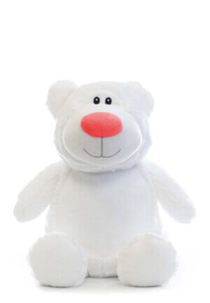 White Bear - Cubbies Stuffed Animal Embroidery Blank