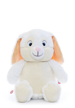 White Bunny - Cubbies Stuffed Animal Embroidery Blank