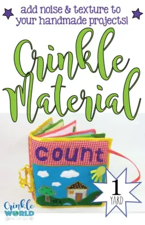 Crinkle Material 1 Yard Grab-n-Go