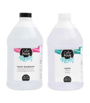 Color Pour 128oz Resin & Resin Hardener Set 64oz each