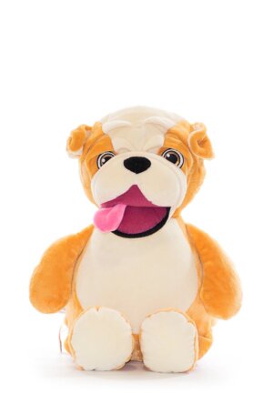 Signature Bulldog - Cubbies Stuffed Animal Embroidery Blank
