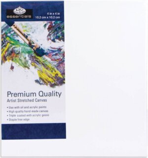 4″x4″ Royal Essentials Premium Stretched Canvas 4"x4" Royal Essentials Premium Stretched Canvas