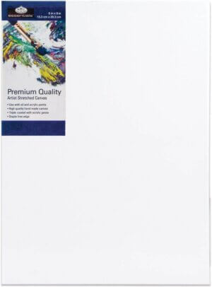 6"x8" Royal Essentials Premium Stretched Canvas