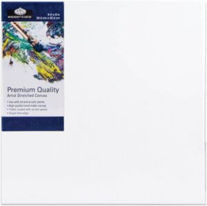 8"x8" Royal Essentials Premium Stretched Canvas