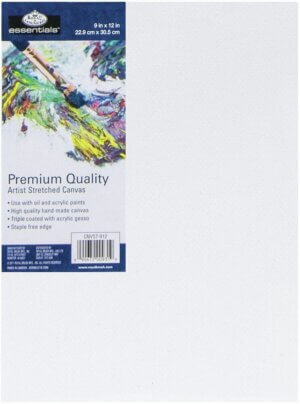 9"x12" Royal Essentials Premium Stretched Canvas