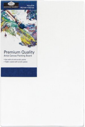 4"x6" Royal Essentials Premium Canvas Board