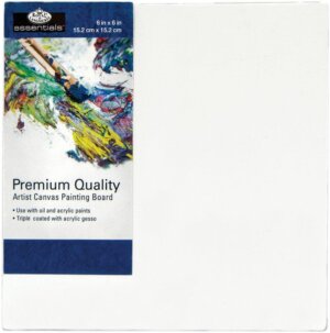 6"x6" Royal Essentials Premium Canvas Board