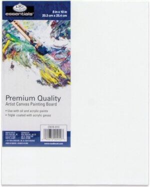8″x10″ Royal Essentials Premium Canvas Board 8"x10" Royal Essentials Premium Canvas Board