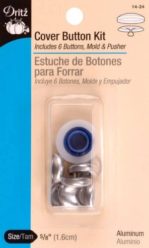 Sz 24 6/ct-Cover Buttons Dritz