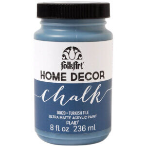 FolkArt Home Decor Chalk Paint 8oz-Turkish Tile