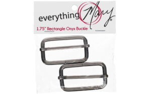 Everything Mary Buckle Rectangle Onyx