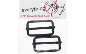 Everything Mary Buckle Rectangle Black