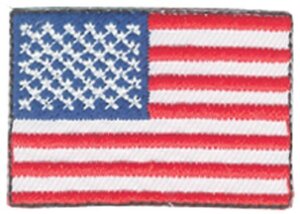 Thermoweb American Pride Decorative Patches-Small American Flags 2/Pkg