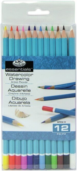 essentials(TM) Watercolor Pencils 12/Pkg-