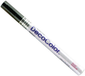 Black – Extra Fine DecoColor Opaque Oil-Based Paint Marker Black - Extra Fine DecoColor Opaque Oil-Based Paint Marker