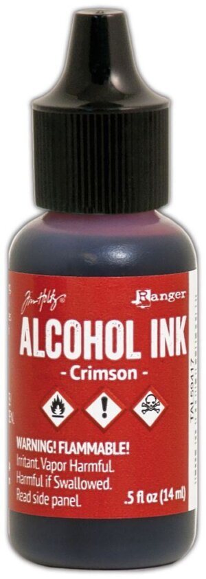 Crimson - 0.5oz Alcohol Ink Tim Holtz