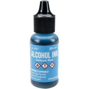 Sailboat Blue - 0.5oz Alcohol Ink Tim Holtz