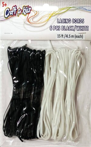 Lacing Cords 15ft 6/Pkg